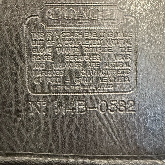 Vintage Coach 90’s Black Leather Turnlock Minimalist Timeless Chic Shoulder Bag - Picture 5 of 12